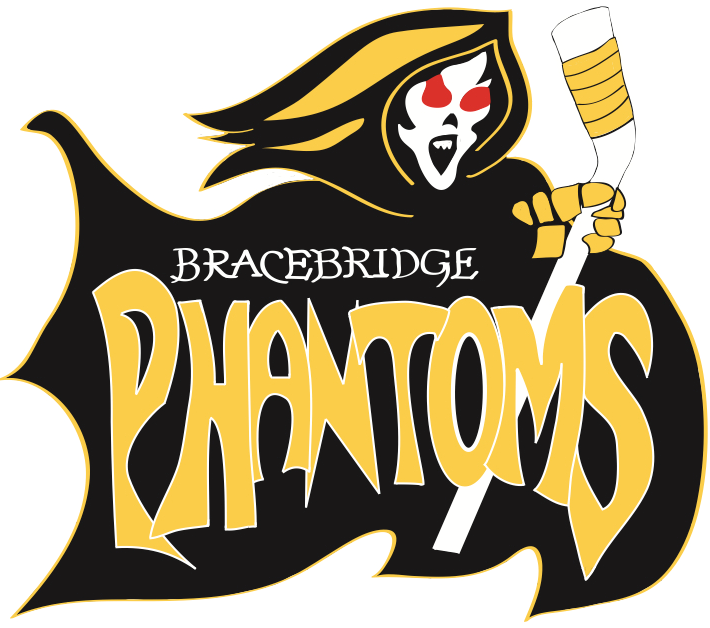 Bracebridge Phantoms 2012-2014 Primary Logo iron on transfers for clothing